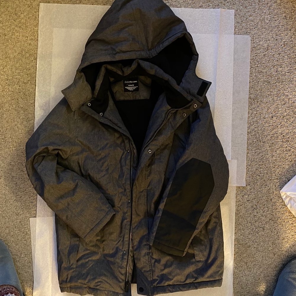 ⚫️black/grey children's winter coat⚫️